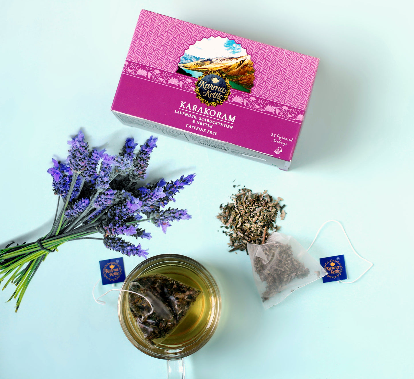 Karma - Karakoram - Organic Lavender, Seabuckthorn And Nettle Tea- 20tb