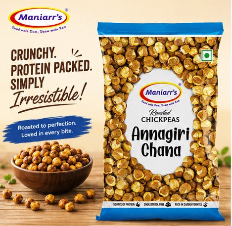 Maniarrs - Peanuts - Roasted Chickpea Annagiri Chana