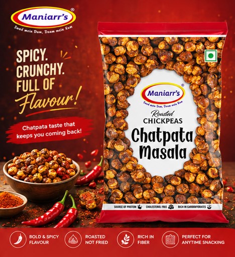 Maniarrs - Peanuts - Roasted Chickpea Chatpata Masala