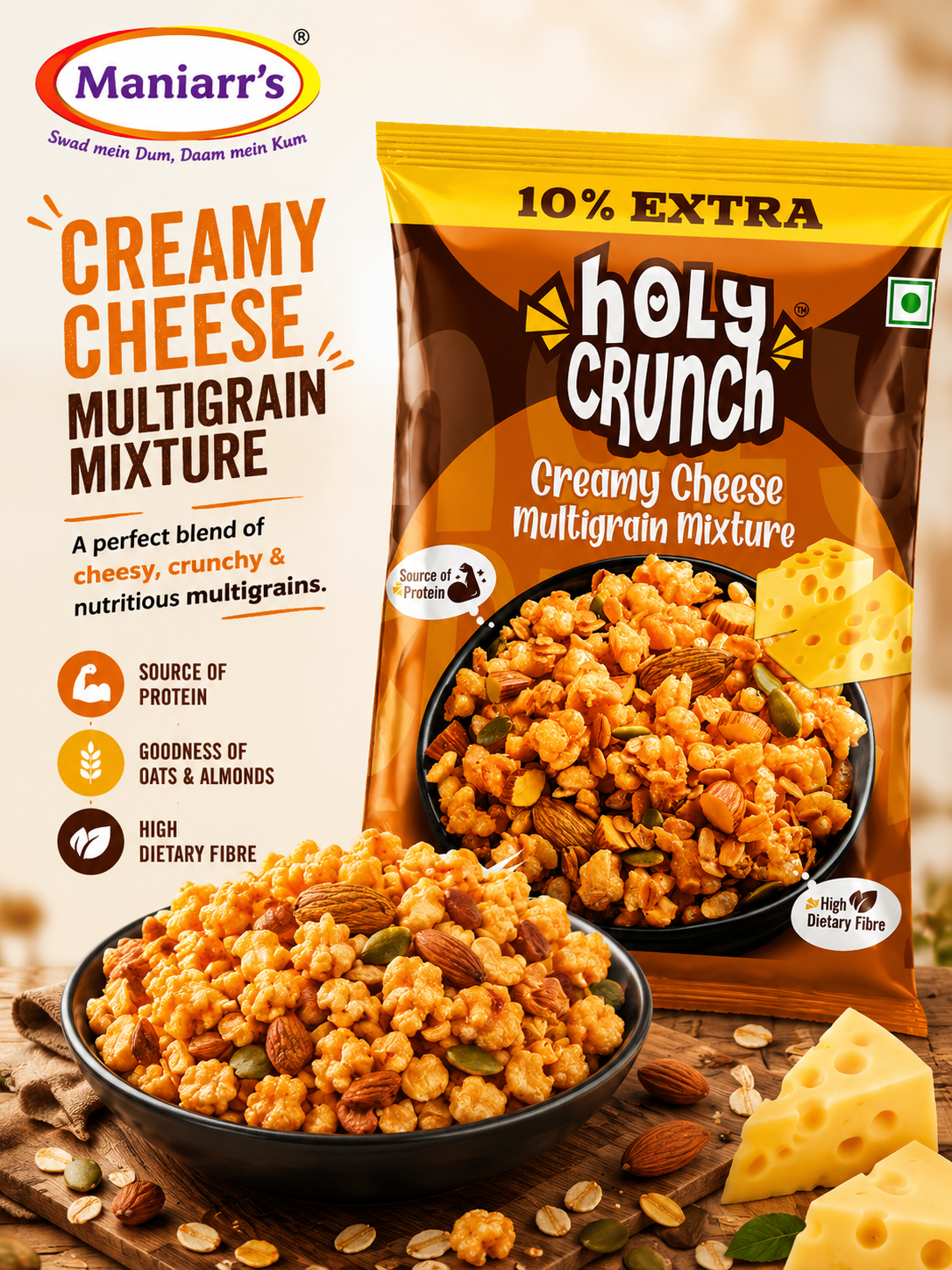Maniarrs - Holly Crunch - CreamY Cheese