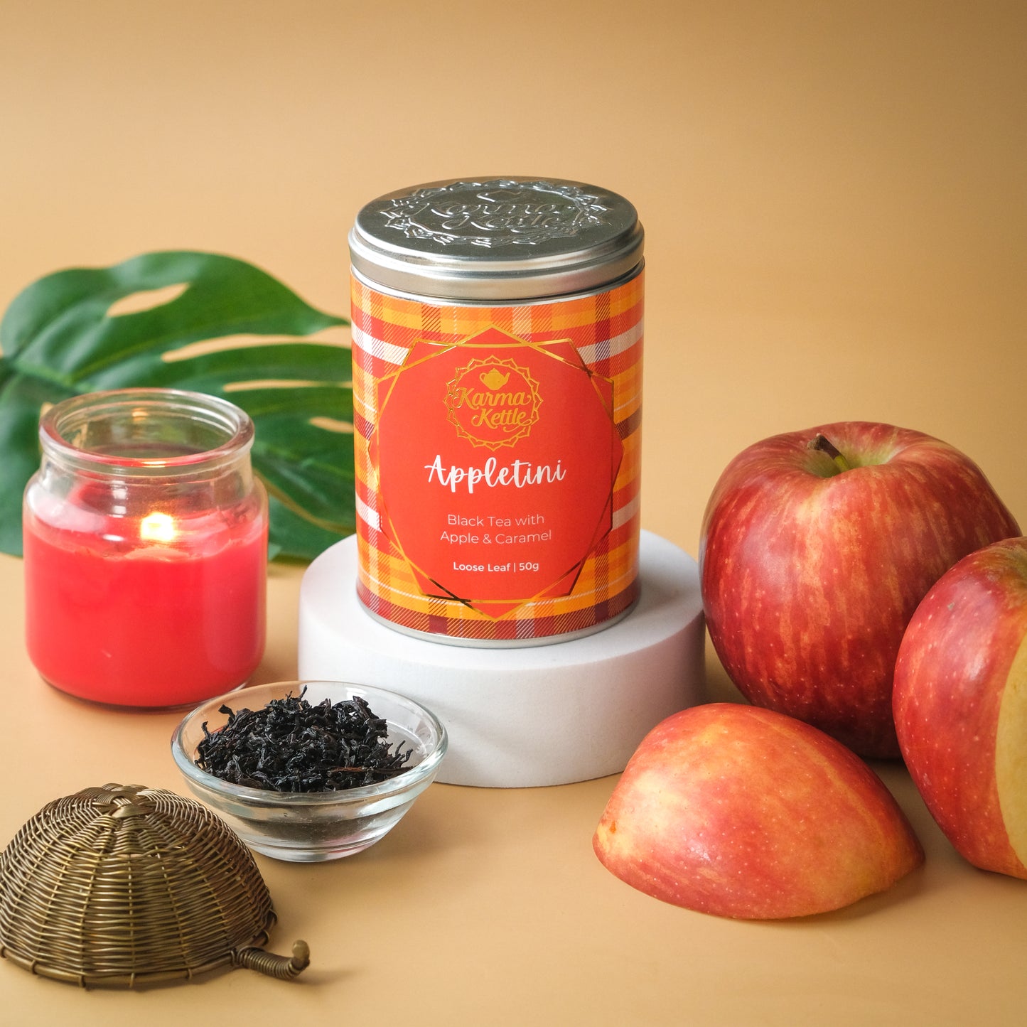 Karma - Festive Collection of Christmas perfumed teas (3 Tins 15teabags each total 45) Free Delivery