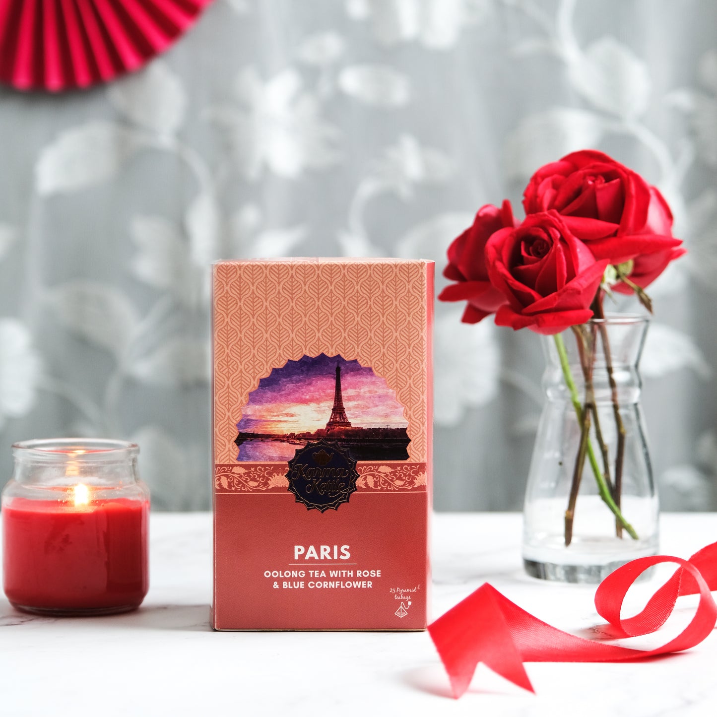 Karma - Paris - Rose Oolong Tea - 25tb