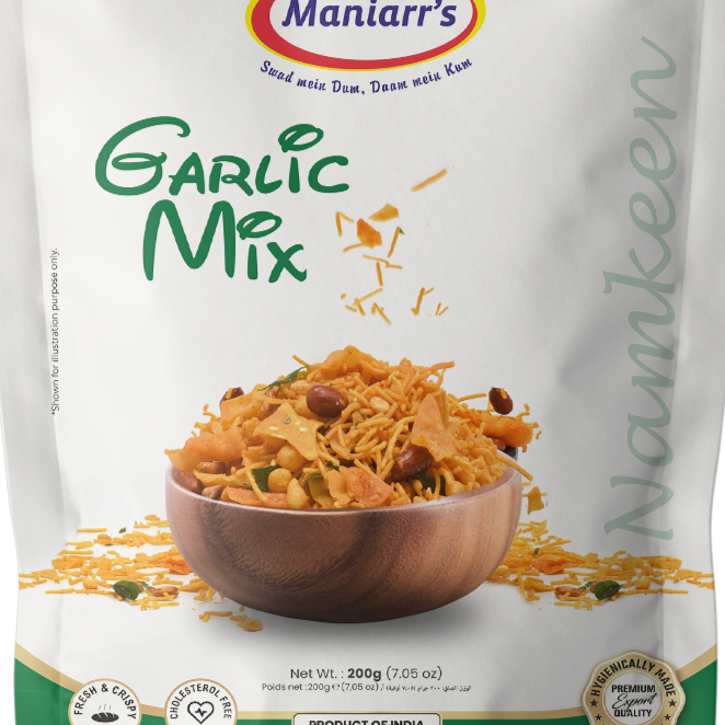 Maniarrs - Namkeen - Garlic Mix