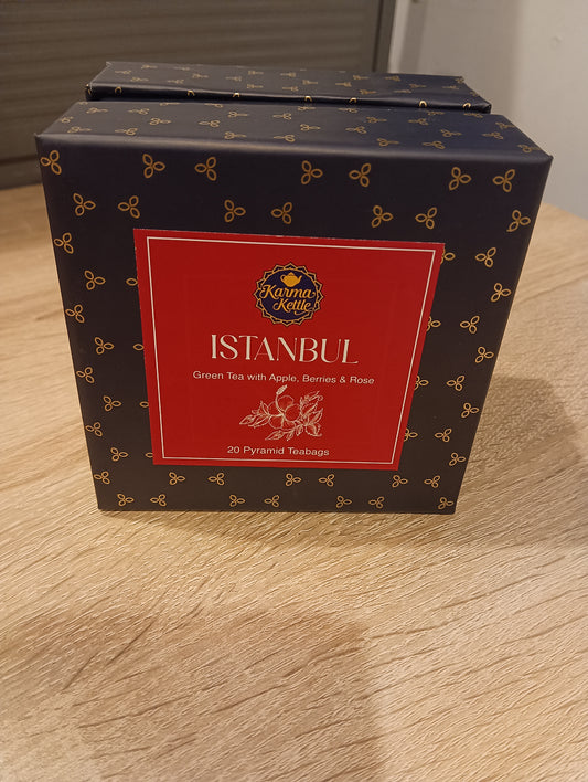Karma - Istanbul - Hibiscus Rose Green Tea With Apple And Berries - 20tb