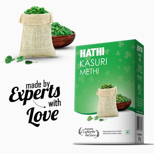 Hathi - Spice - Kasuri Methi - 100gm or 500gm