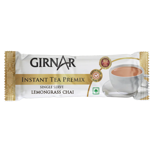 Girnar - Premixed - Lemongrass Chai - SW 140g - 10 Sachets