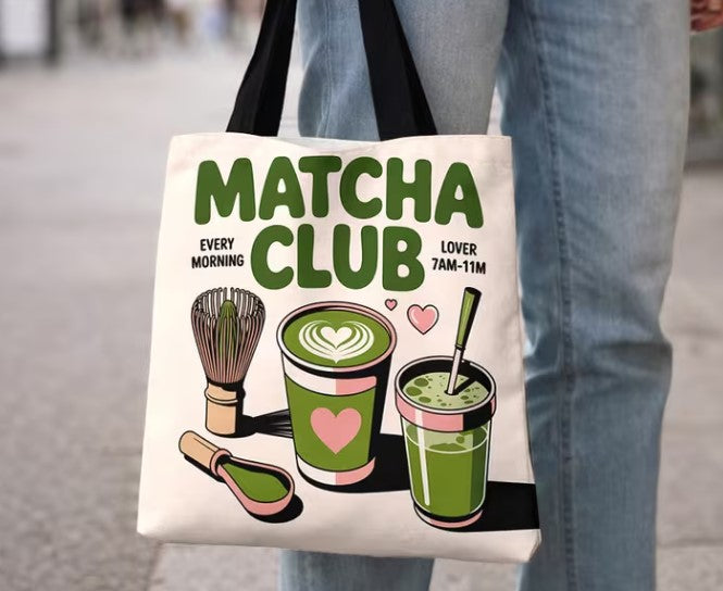 Bag - Matcha Club Tote Bag
