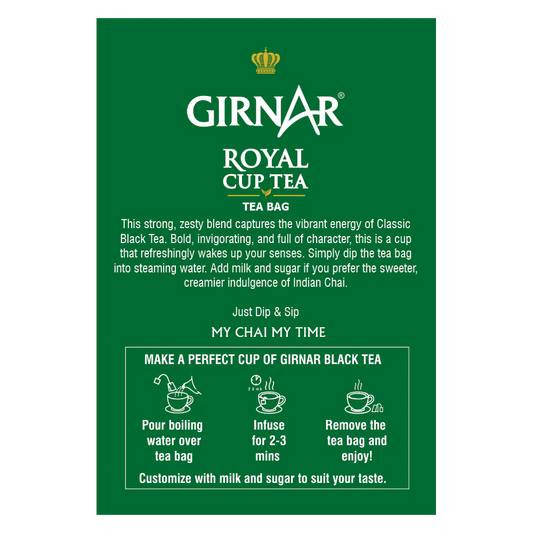Girnar - Black Tea - Royal Cup Tea - 25tb