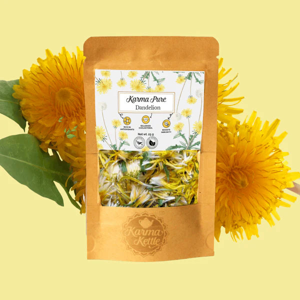 Karma - Pure Dandelion Herbal infusion Buy 1 Get 1 Free