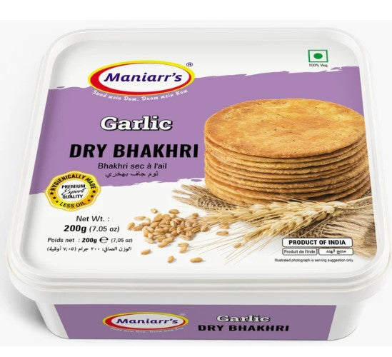 Maniarrs - Wheat Crisps - Bhakri - Methi Bajri