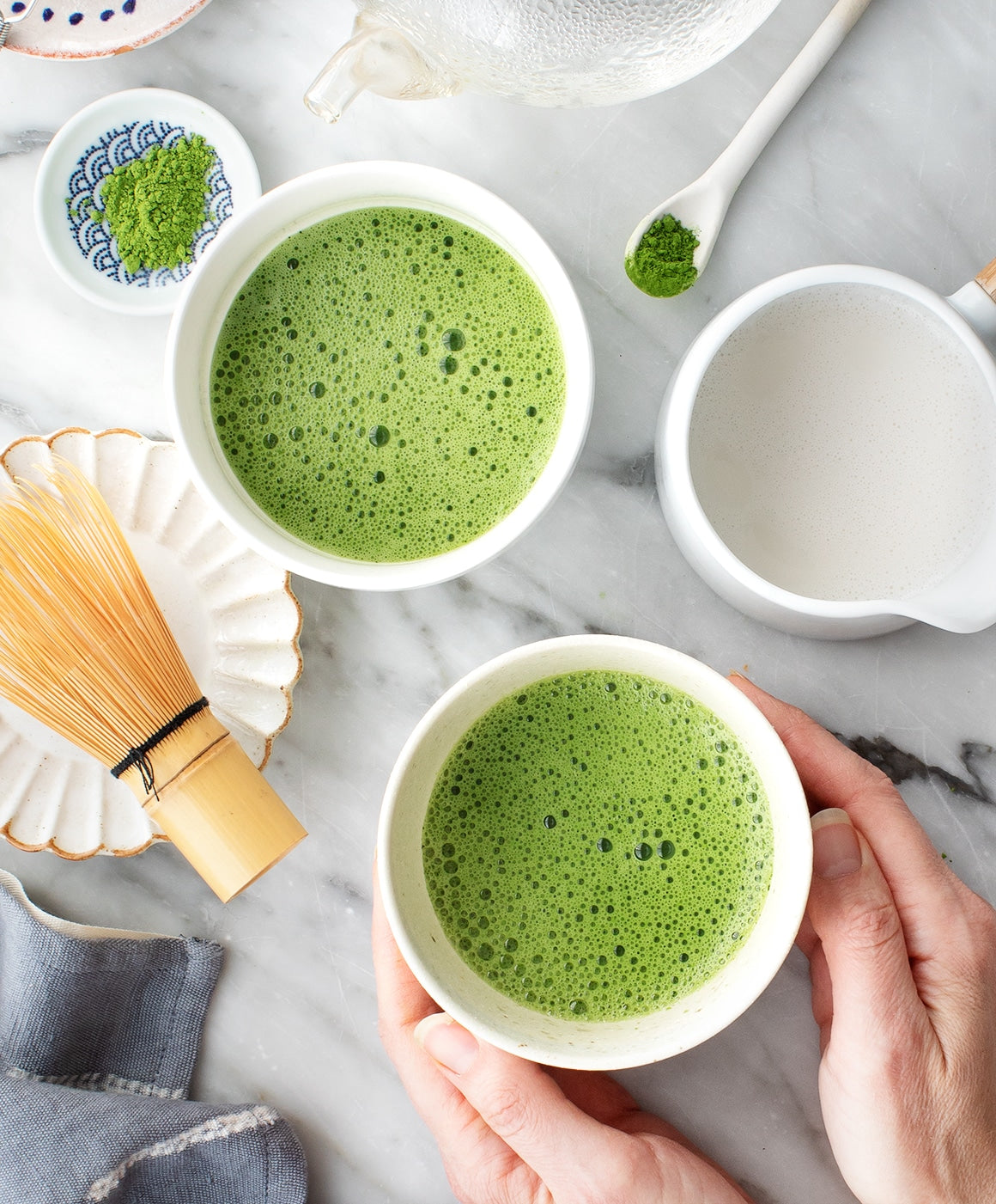 Matcha Culture - Ceremonial Grade ..100Gm Pouch with Wooden Spoon (ideal for tea hot/cold)