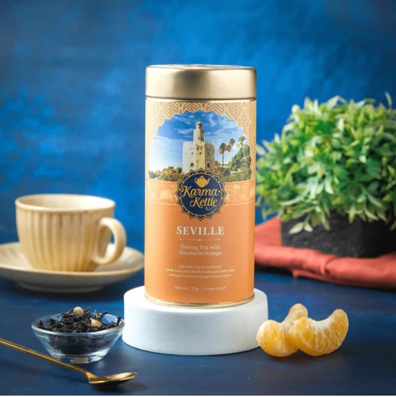 Karma - Seville - Oolong tea with orange & spices - 25tb (Paper Box not Tin)