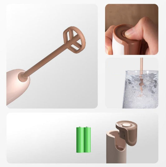 Matcha Fancy Battery Operated Whisk (Yellow)