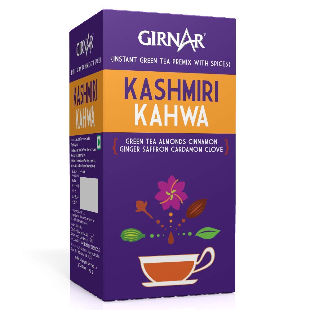 Girnar - Premixed - Kashmiri Khawha - 180G - Box of 10 sachet