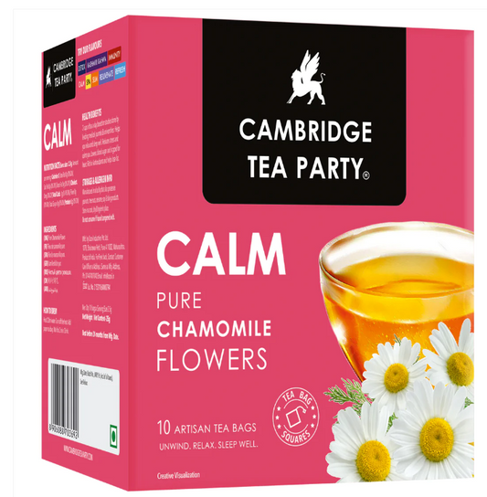CTP Calm, Pure Chamomile, 10 Tea Bags