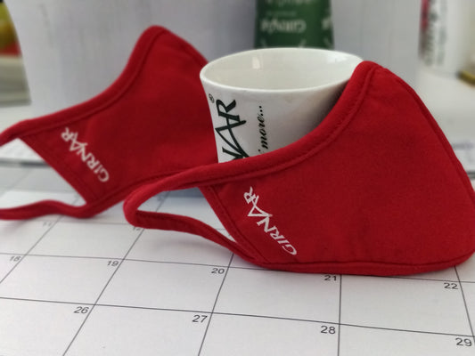 Girnar Washable Face Mask (10Pk) Red