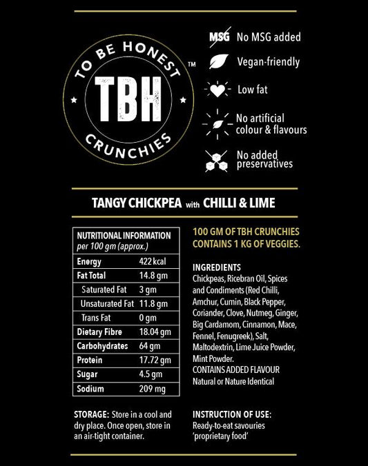 TBH - Tangy Chickpea with Chilli and Lime