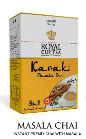 Girnar - Premixed - Masala Chai - KaraK - SW 220g - Box of 10