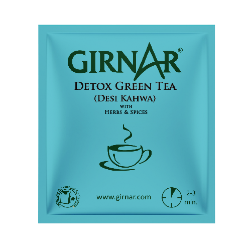 Girnar - Green Tea - Detox - 25g - Box of 10tb