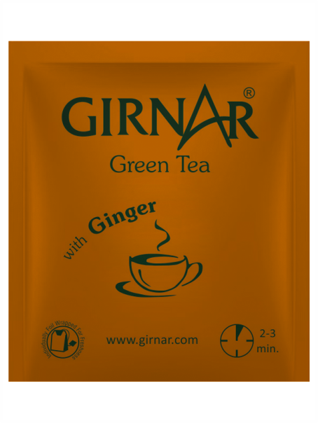 Girnar - Green Tea - Ginger - 12g - Box of 10