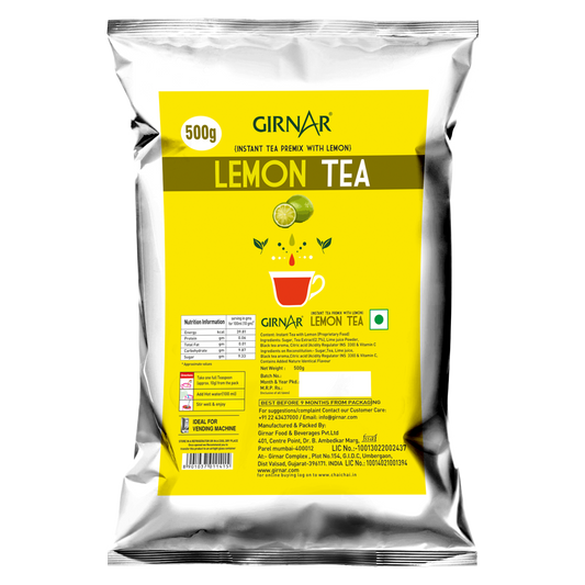 Girnar Premixed Black Tea Lemon - Bulk Pack 1kg