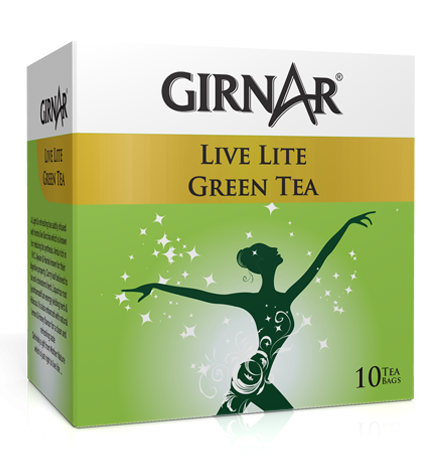 Girnar - Green Tea - Live Lite - 14g - Box of 10