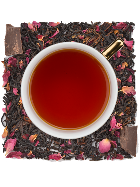 Crafted Tea - Menage A Trois (Rose Petal, Chocolate & Vanilla)  500gm