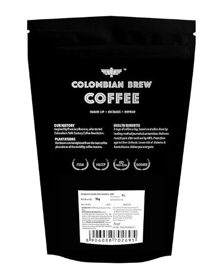 Colombian Brew 100% Robusta Roasted Coffee Beans