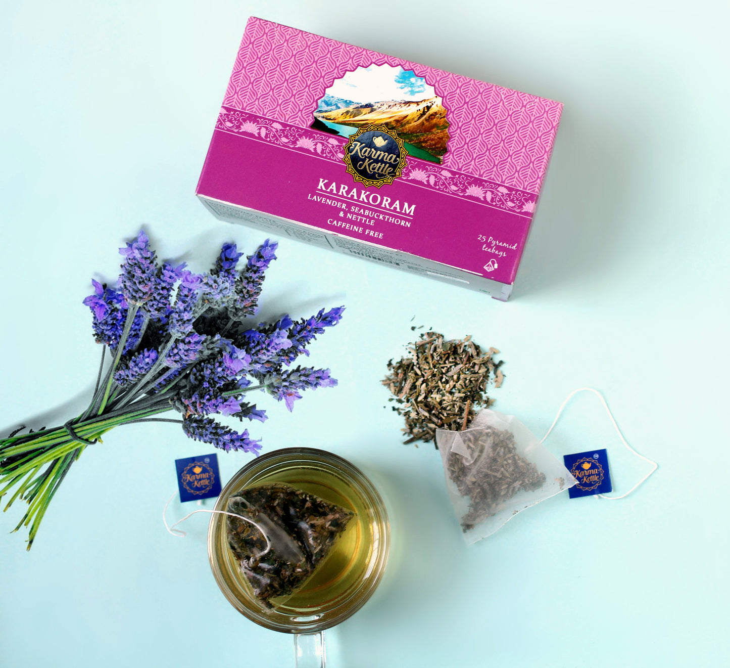 Karma - Karakoram - Organic Lavender, Seabuckthorn And Nettle Tea-  20tb