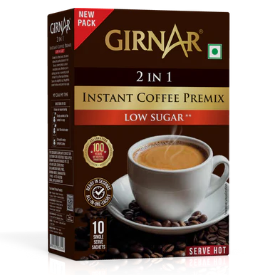 Girnar  - Premixed - Coffee 3 in 1 - LS 80g - Box of 10 !