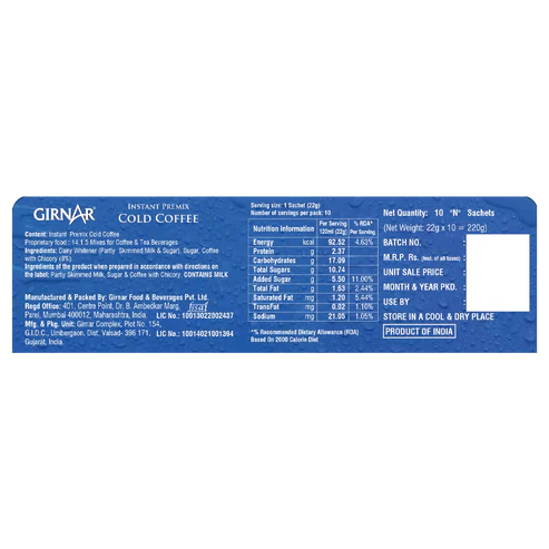 Girnar  - Premixed - Cold Coffee