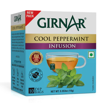Girnar  - Infusion - Cool Peppermint  - 12g - Box of 10