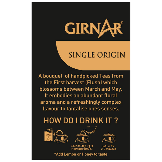 Girnar  - Black Tea - Darjeeling (10tb) - 10tb - 10 (individual teabags)