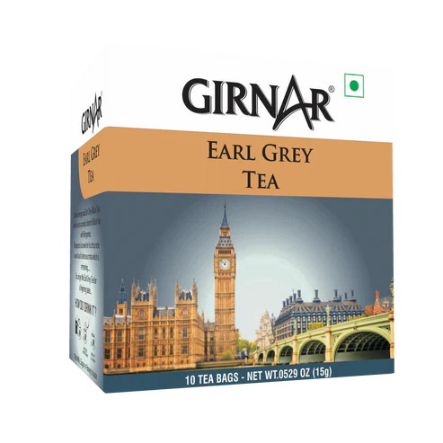 Girnar  - Black Tea - Earl Grey (10tb) - 10tb - Box of 10
