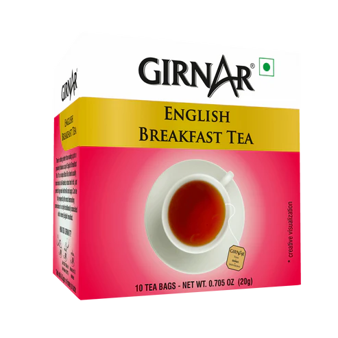 Girnar  - Black Tea - English Breakfast (10tb) - 10tb - Box of 10