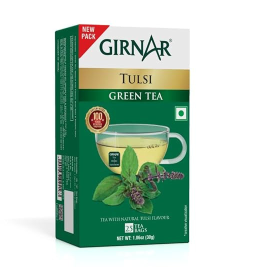 Girnar - Green Tea - Tulsi - 30g - Box of 25