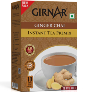 Girnar  - Premixed - Ginger Chai - SW 140g - Box of 10