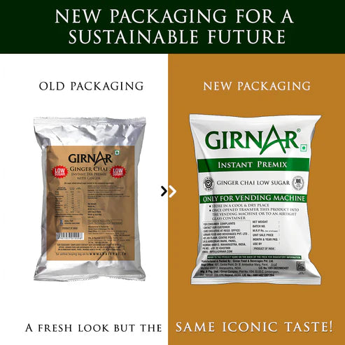 Girnar  - Premixed Bulk - 1kg Ginger - LowSugar  KILO