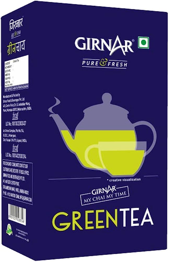 Girnar  -  Pure Green Tea  Box of 25 tb