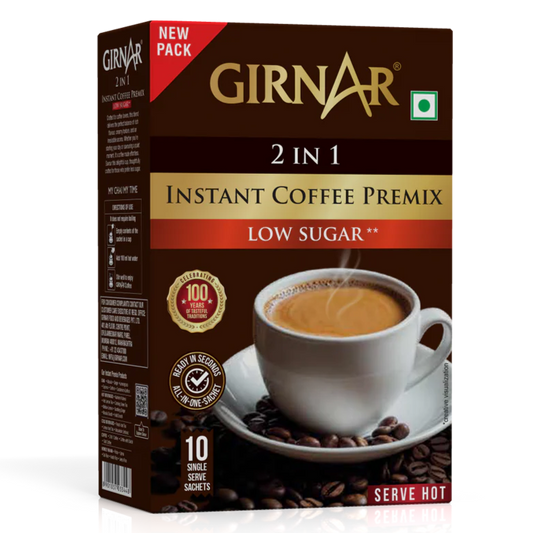 Girnar  - Premixed - Coffee 3 in 1 - LS 80g - Box of 10 !