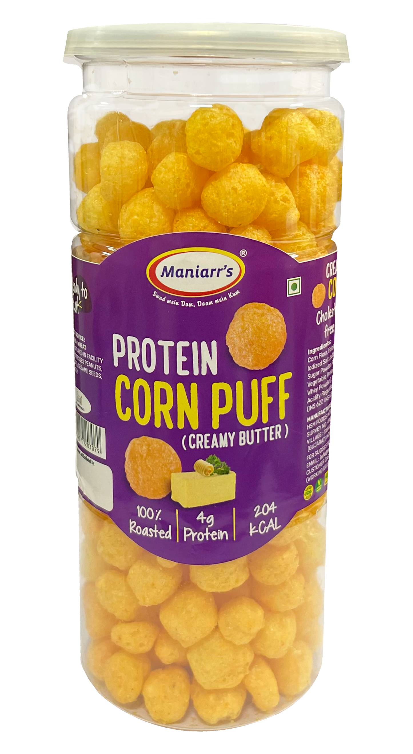 Maniarrs - Puff - CornPuff - Creamy Butter