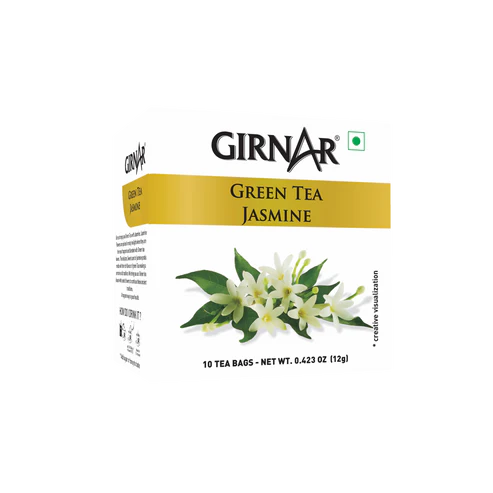 Girnar  - Green Tea - Jasmine - 12g - Box of 10