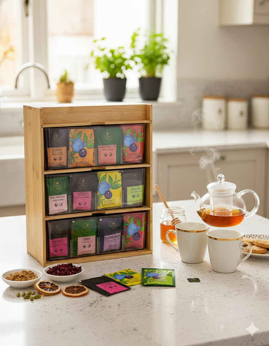 Karma Kettle - Tea Bar - 12 x 12 = 144 Teas