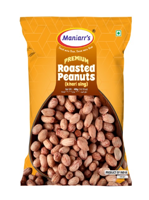 Maniarrs - Peanuts - Roasted Peanuts - Khari Sing