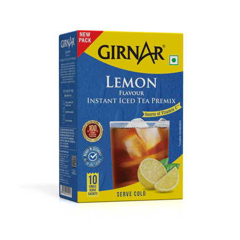 Girnar  - COLD Premixed - Iced Tea Lemon - 90g - Box of 5