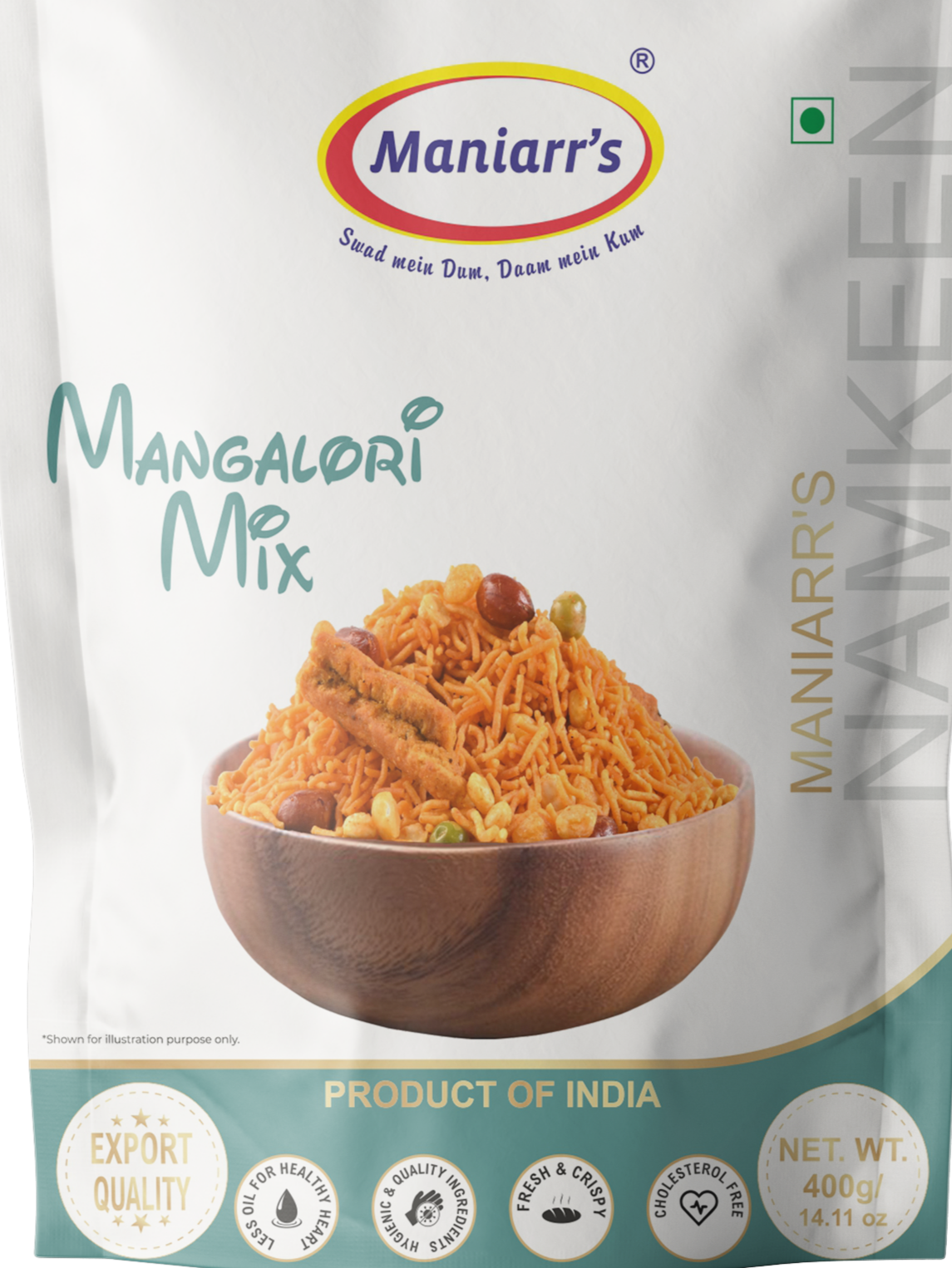 Maniarrs - Namkeen - Manglori Mix  [Buy 1 Get 1 Free]