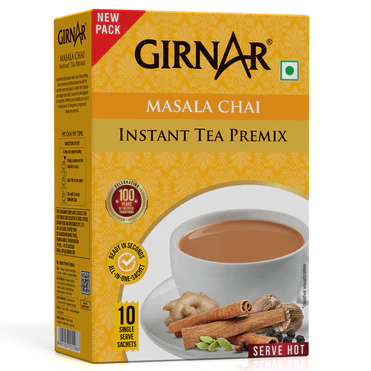 Girnar  - Premixed - Masala Chai - SW 140g - Box of 10