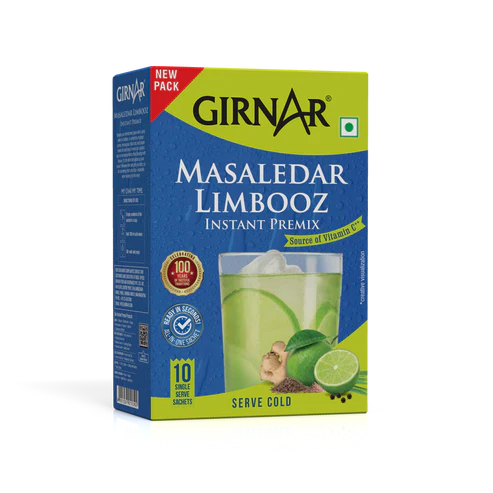 Girnar  - Premixed - Limbooz Masaledar - 180g - Box of 10 Buy 1 Get 1 Free