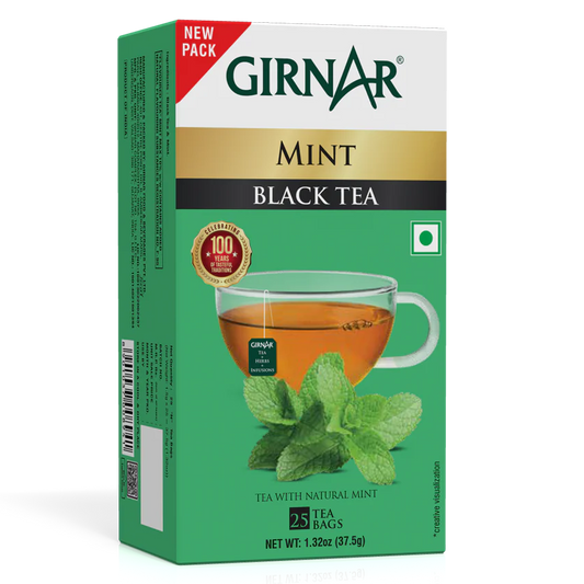Girnar  - Black Tea - Mint - 25tb - Box of 25