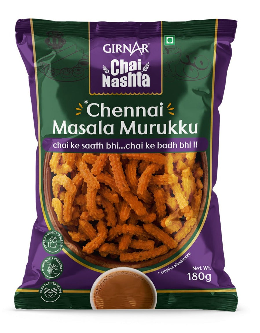 Girnar  - Snacks - Chai Nasta - Chennai Masala Murukku